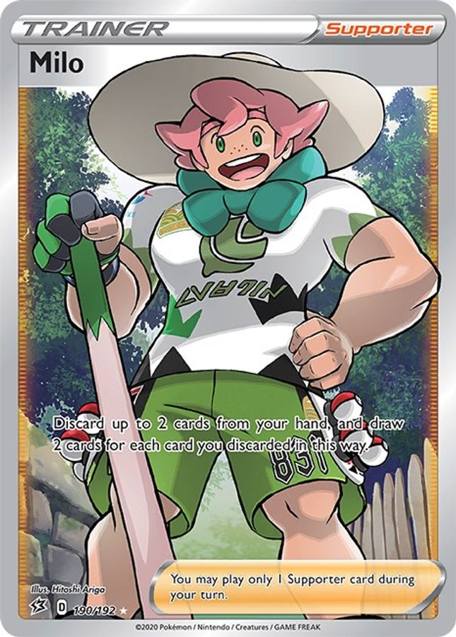 Milo Trainer 190/192 - Monster Mart - Pokémon Cards Australia