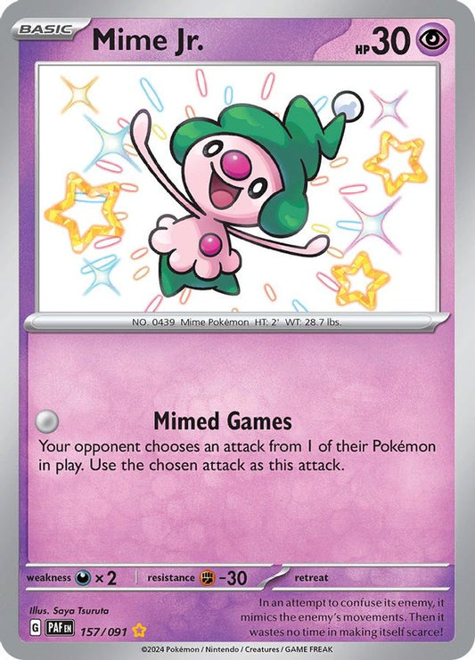 Mime Jr. 157/091 - Monster Mart - Pokémon Cards Australia