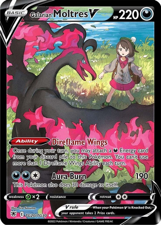 Moltres V TG20/TG30 - Monster Mart - Pokémon Cards Australia