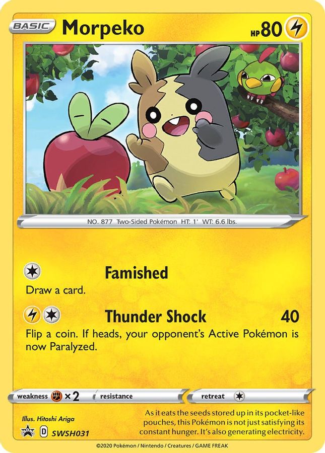 Morpeko SWSH031 - Monster Mart - Pokémon Cards Australia