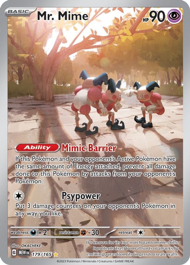 Mr. Mime 179/165 - Monster Mart - Pokémon Cards Australia