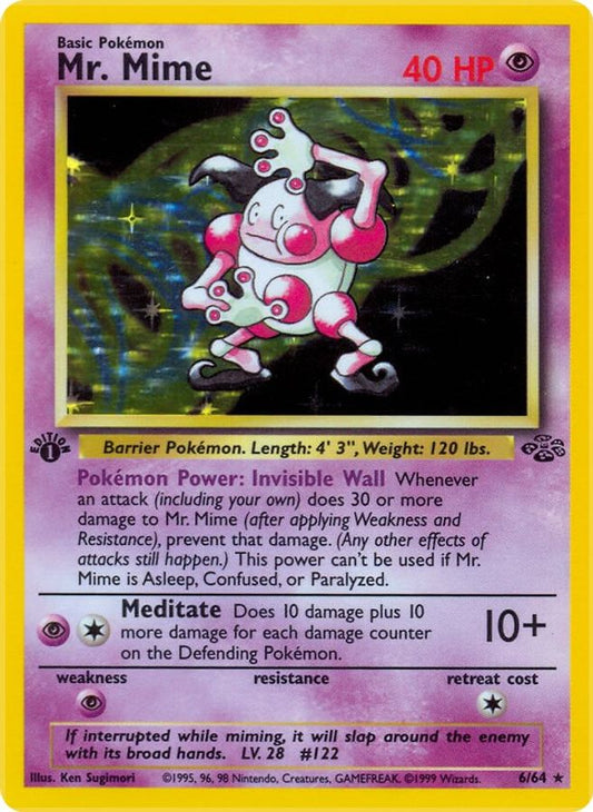 Mr. Mime 6/64 - Monster Mart - Pokémon Cards Australia