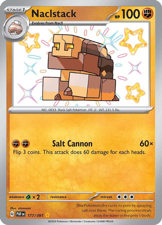 Naclstack 177/091 - Monster Mart - Pokémon Cards Australia