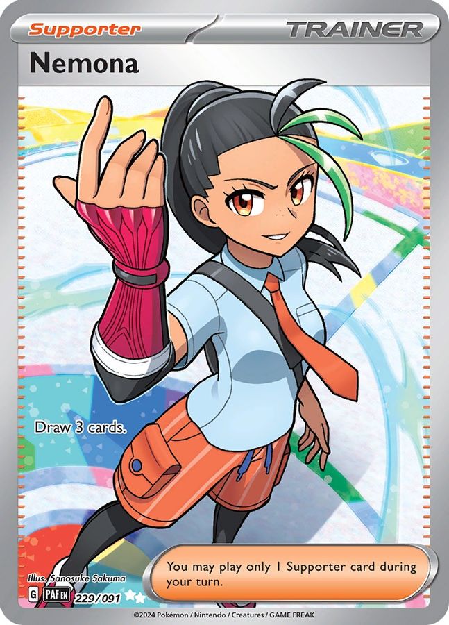 Nemona 229/091 - Monster Mart - Pokémon Cards Australia