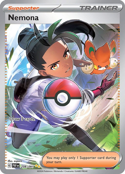 Nemona 238/091 - Monster Mart - Pokémon Cards Australia