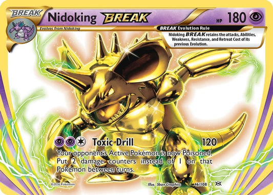 Nidoking BREAK 46/108 - Monster Mart - Pokémon Cards Australia