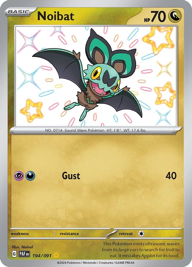 Noibat 194/091 - Monster Mart - Pokémon Cards Australia