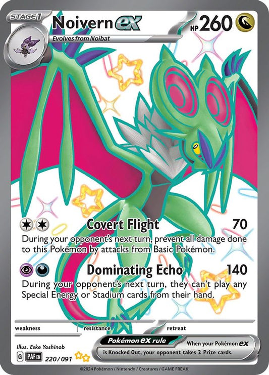 Noivern EX 220/091 - Monster Mart - Pokémon Cards Australia