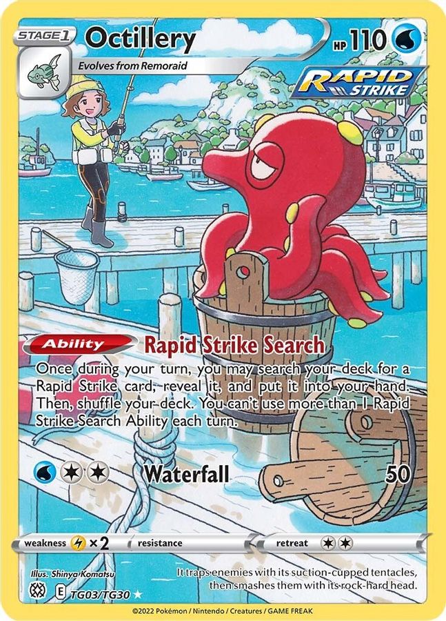 Octillery TG03/TG30 - Monster Mart - Pokémon Cards Australia