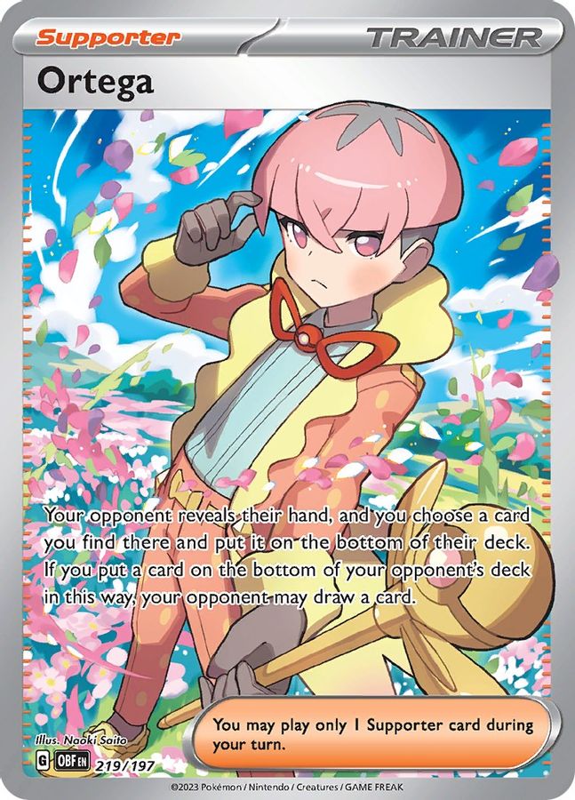 Ortega 219/197 - Monster Mart - Pokémon Cards Australia