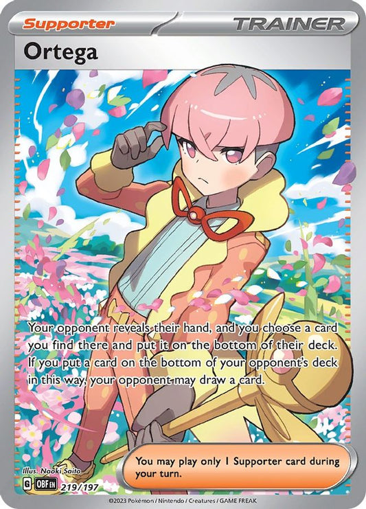 Ortega 219/197 - Monster Mart - Pokémon Cards Australia