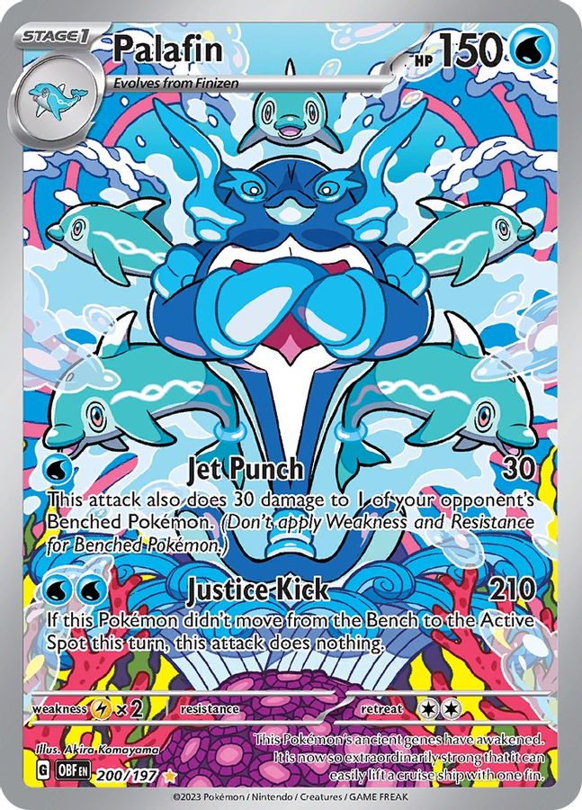Palafin 200/197 - Monster Mart - Pokémon Cards Australia