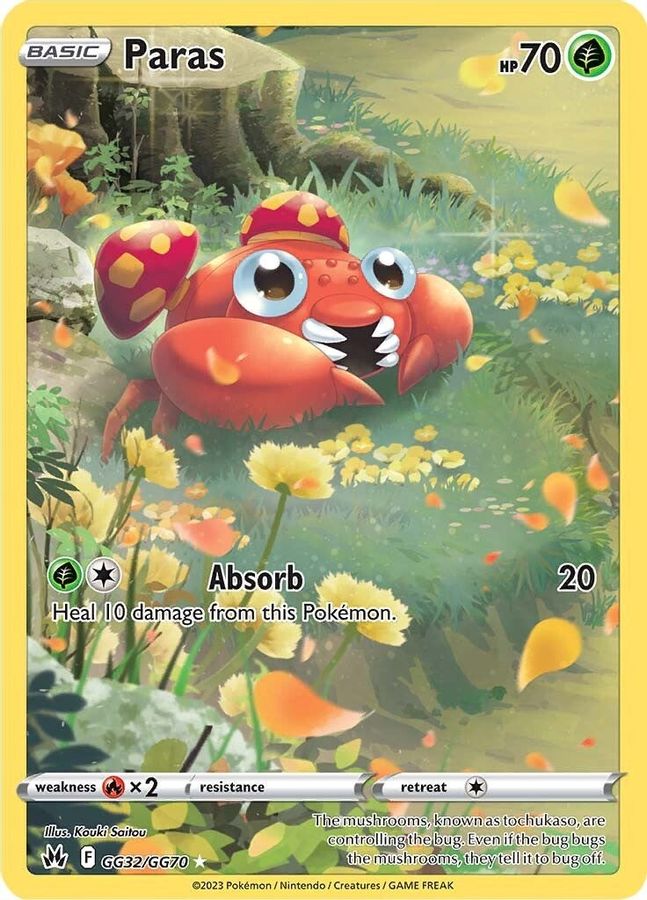 Paras GG32/GG70 - Monster Mart - Pokémon Cards Australia