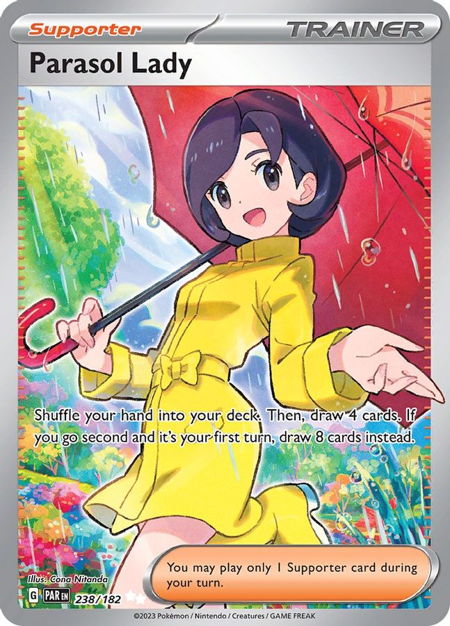 Parasol Lady 238/182 - Monster Mart - Pokémon Cards Australia