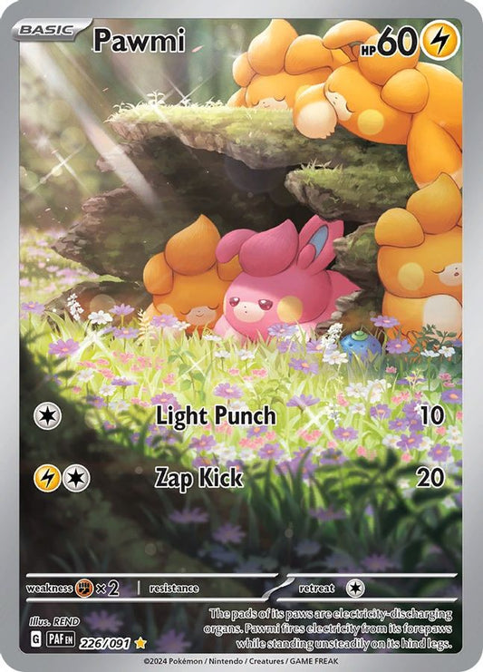 Pawmi 226/091 - Monster Mart - Pokémon Cards Australia