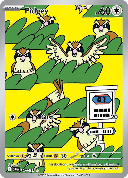 Pidgey 207/197 - Monster Mart - Pokémon Cards Australia