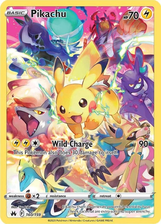 Pikachu 160/159 - Monster Mart - Pokémon Cards Australia