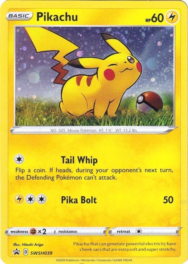 Pikachu SWSH039 - Monster Mart - Pokémon Cards Australia