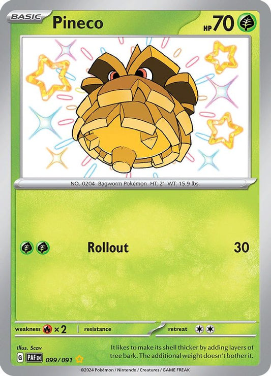 Pineco 099/091 - Monster Mart - Pokémon Cards Australia