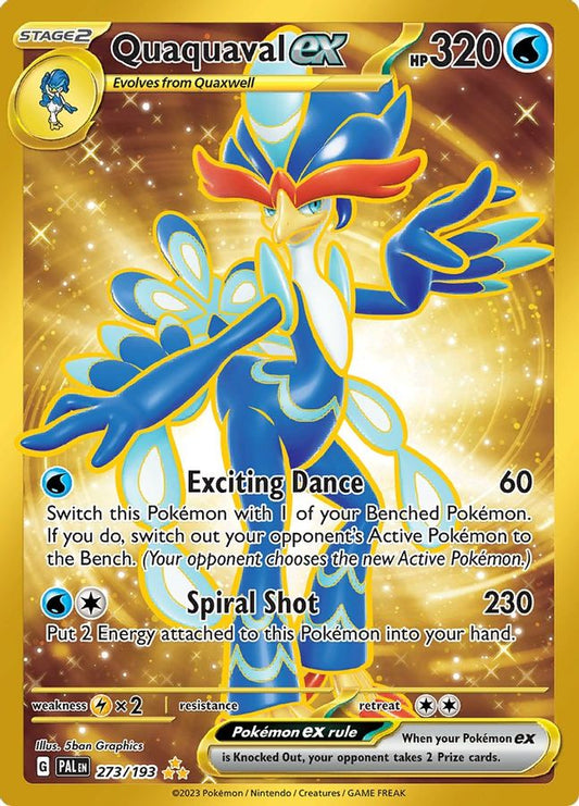 Quaquaval EX 273/193 - Monster Mart - Pokémon Cards Australia