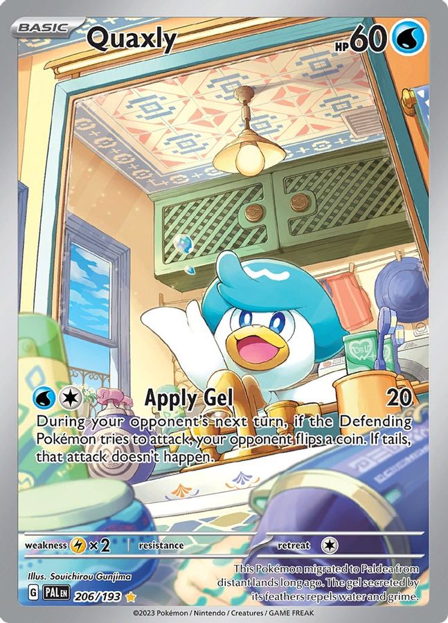 Quaxly 206/193 - Monster Mart - Pokémon Cards Australia