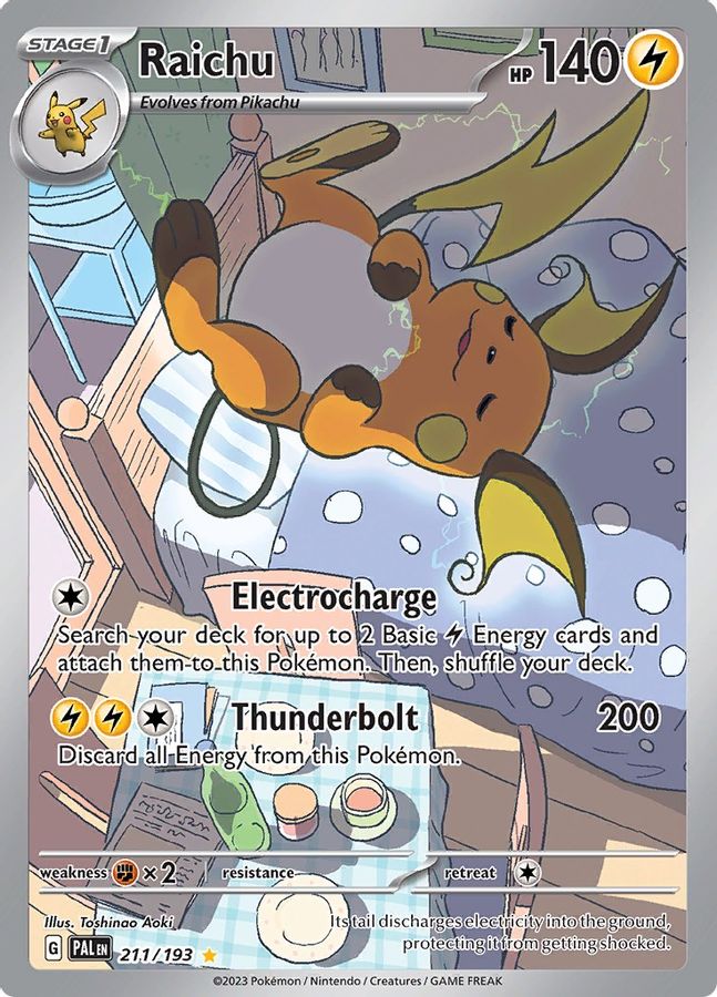 Raichu 211/193 - Monster Mart - Pokémon Cards Australia