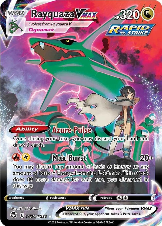 Rayquaza VMAX TG20/TG30 - Monster Mart - Pokémon Cards Australia