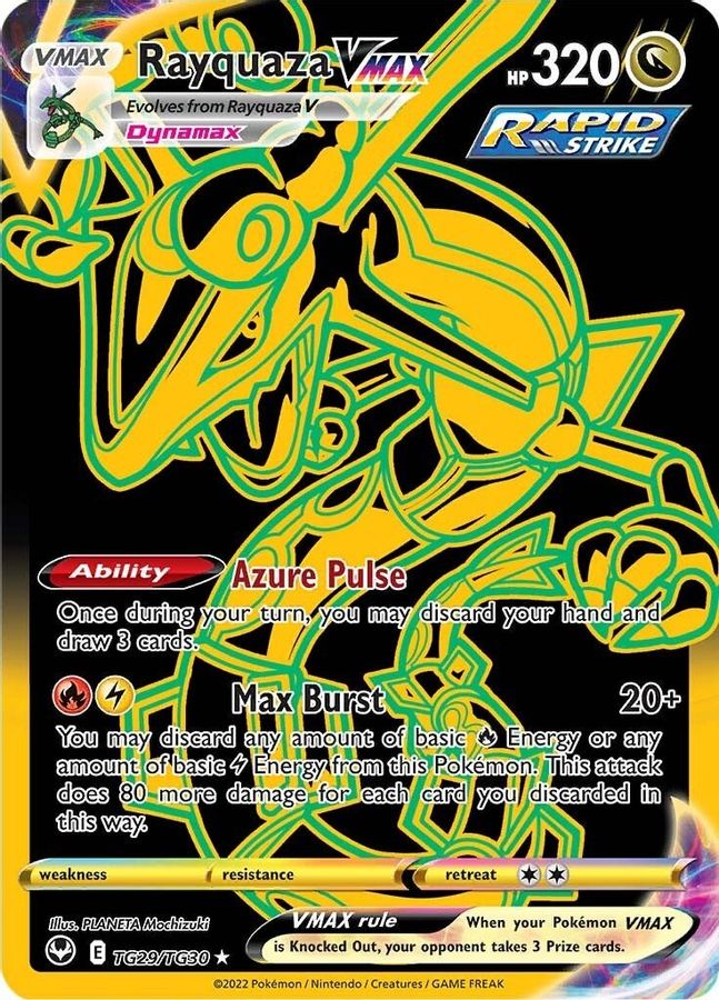 Rayquaza VMAX TG29/TG30 - Monster Mart - Pokémon Cards Australia