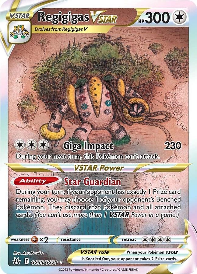 Regigigas VSTAR GG55/GG70 - Monster Mart - Pokémon Cards Australia