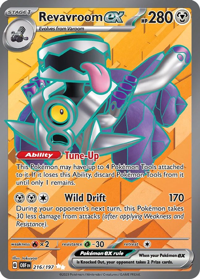 Revavroom EX 216/197 - Monster Mart - Pokémon Cards Australia