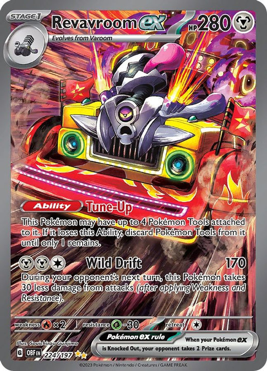 Revavroom EX 224/197 - Monster Mart - Pokémon Cards Australia