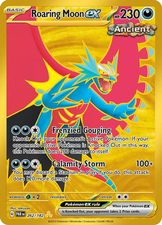Roaring Moon EX 262/182 - Monster Mart - Pokémon Cards Australia