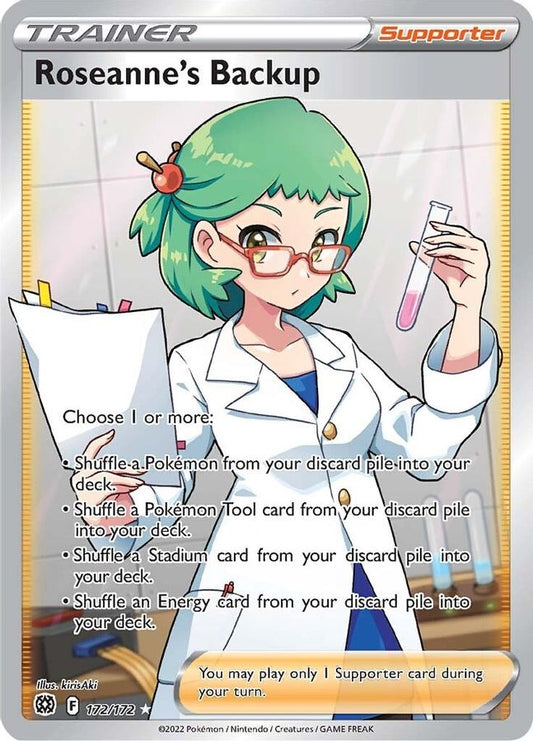 Roseanne's Backup 172/172 - Monster Mart - Pokémon Cards Australia