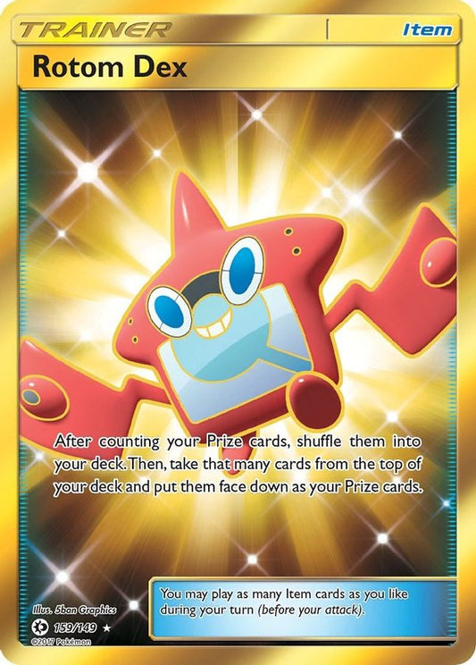 Rotom Dex 159/149 - Monster Mart - Pokémon Cards Australia