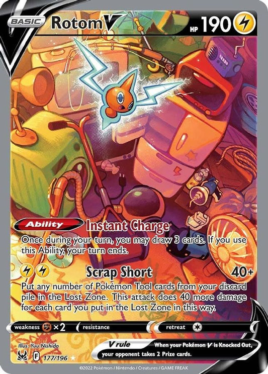 Rotom V 177/196 - Monster Mart - Pokémon Cards Australia