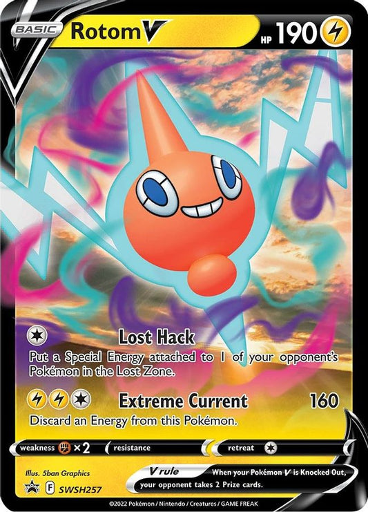 Rotom V SWSH257 - Monster Mart - Pokémon Cards Australia