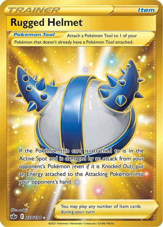 Rugged Helmet 228/198 - Monster Mart - Pokémon Cards Australia