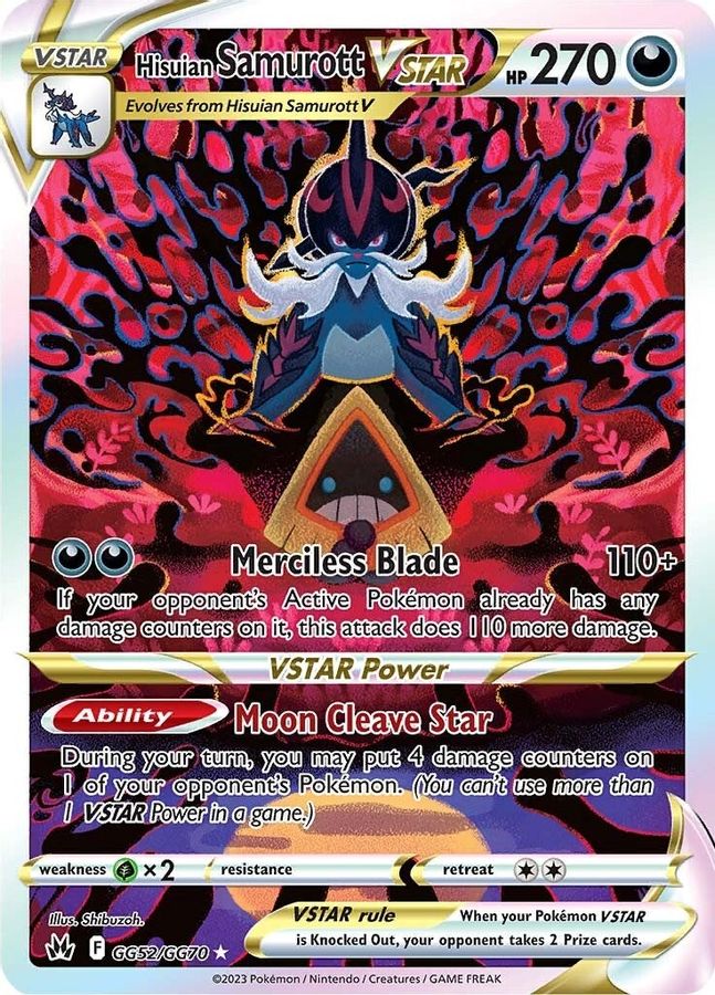 Samurott VSTAR GG52/GG70 - Monster Mart - Pokémon Cards Australia Pokemon Cards