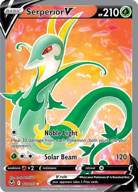 Serperior V 170/195 - Monster Mart - Pokémon Cards Australia