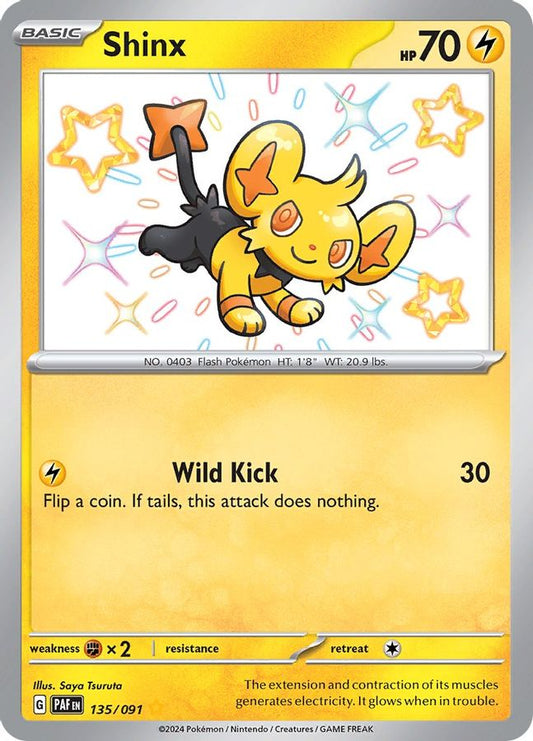 Shinx 135/091 - Monster Mart - Pokémon Cards Australia