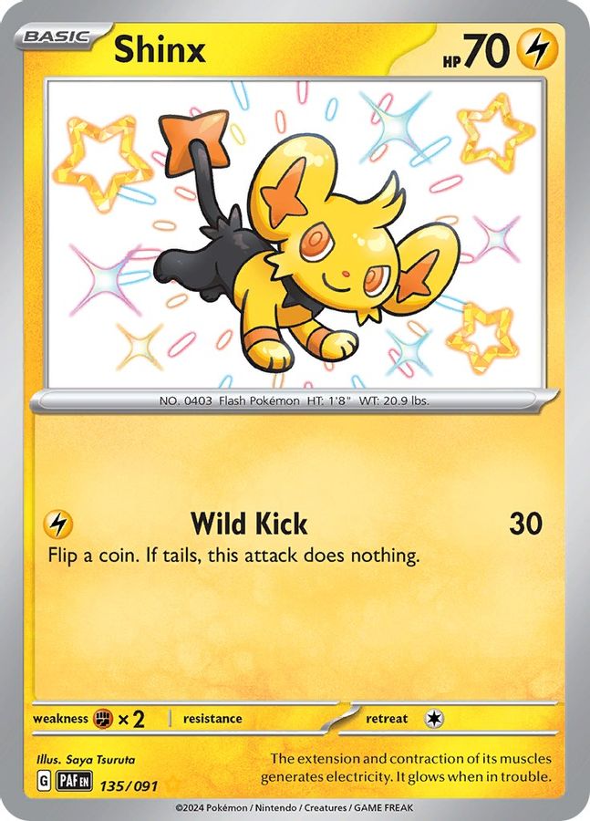 Shinx 135/091 - Monster Mart - Pokémon Cards Australia