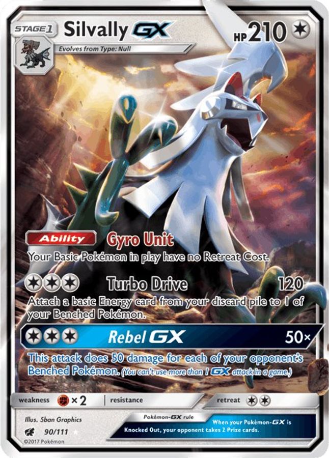 Silvally GX 90/111 - Monster Mart - Pokémon Cards Australia