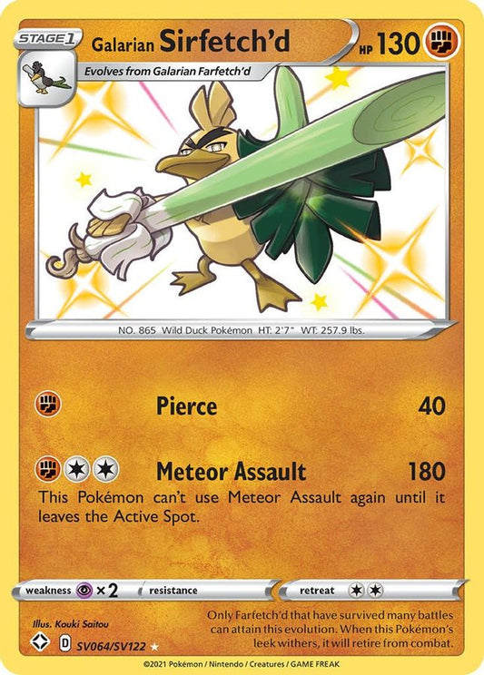 Sirfetch'd SV064/SV122 - Monster Mart - Pokémon Cards Australia