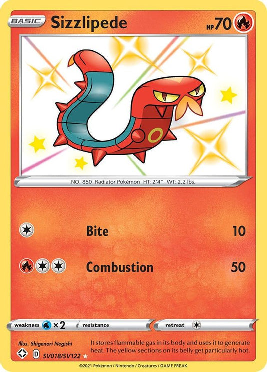 Sizzlipede SV018/SV122 - Monster Mart - Pokémon Cards Australia