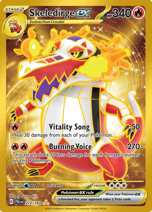 Skeledirge EX 272/193 - Monster Mart - Pokémon Cards Australia