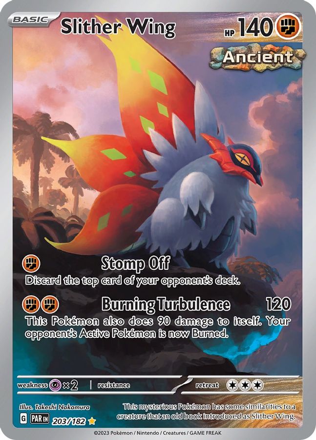 Slither Wing 203/182 - Monster Mart - Pokémon Cards Australia