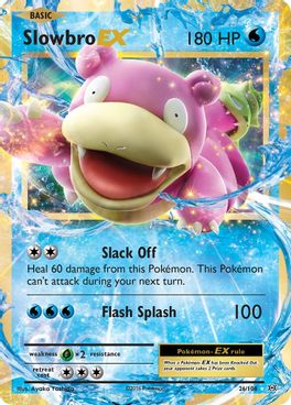 Slowbro EX 26/108 - Monster Mart - Pokémon Cards Australia