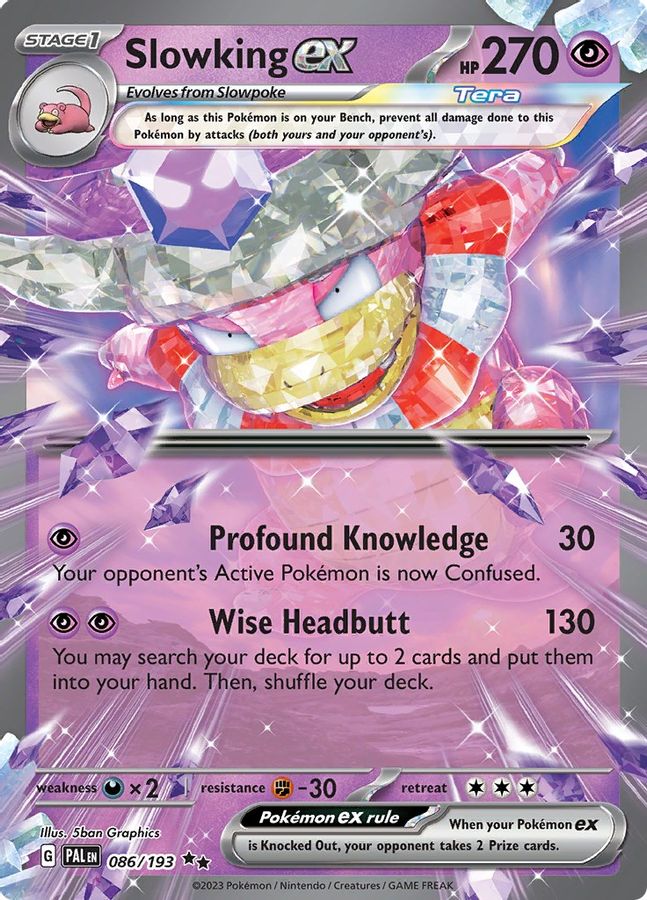 Slowking EX 086/193 - Monster Mart - Pokémon Cards Australia