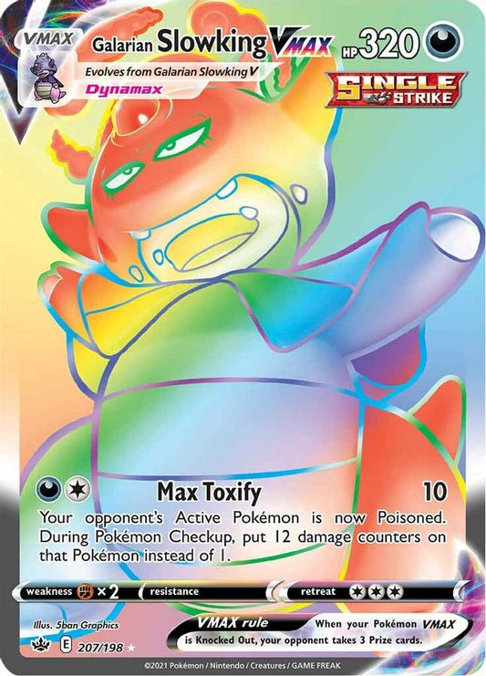 Slowking VMAX 207/198 - Monster Mart - Pokémon Cards Australia
