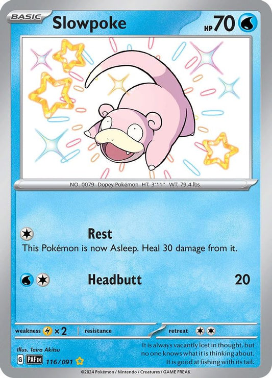 Slowpoke 116/091 - Monster Mart - Pokémon Cards Australia